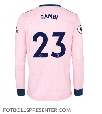 Arsenal Albert Sambi Lokonga #23 Tredje Matchtröja 2022-23 Långärmad